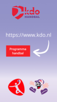 Handbal: wedstrijdinformatie (weer) te vinden via kdo.nl!